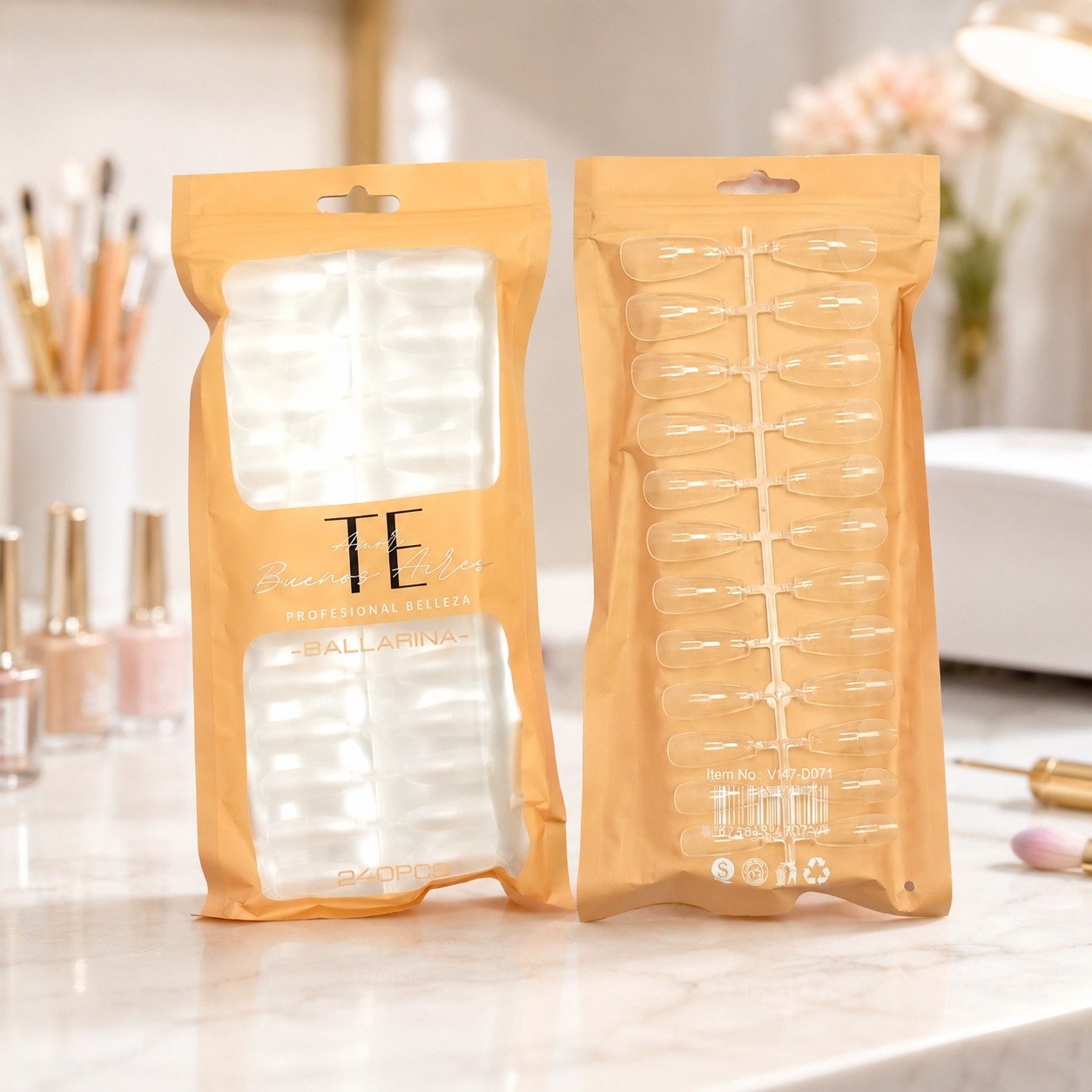 WhatsApp Image 2026-09-03 at 10.45.54 Tips Soft Gel Ballerina 240pcs TE - Imagen 1