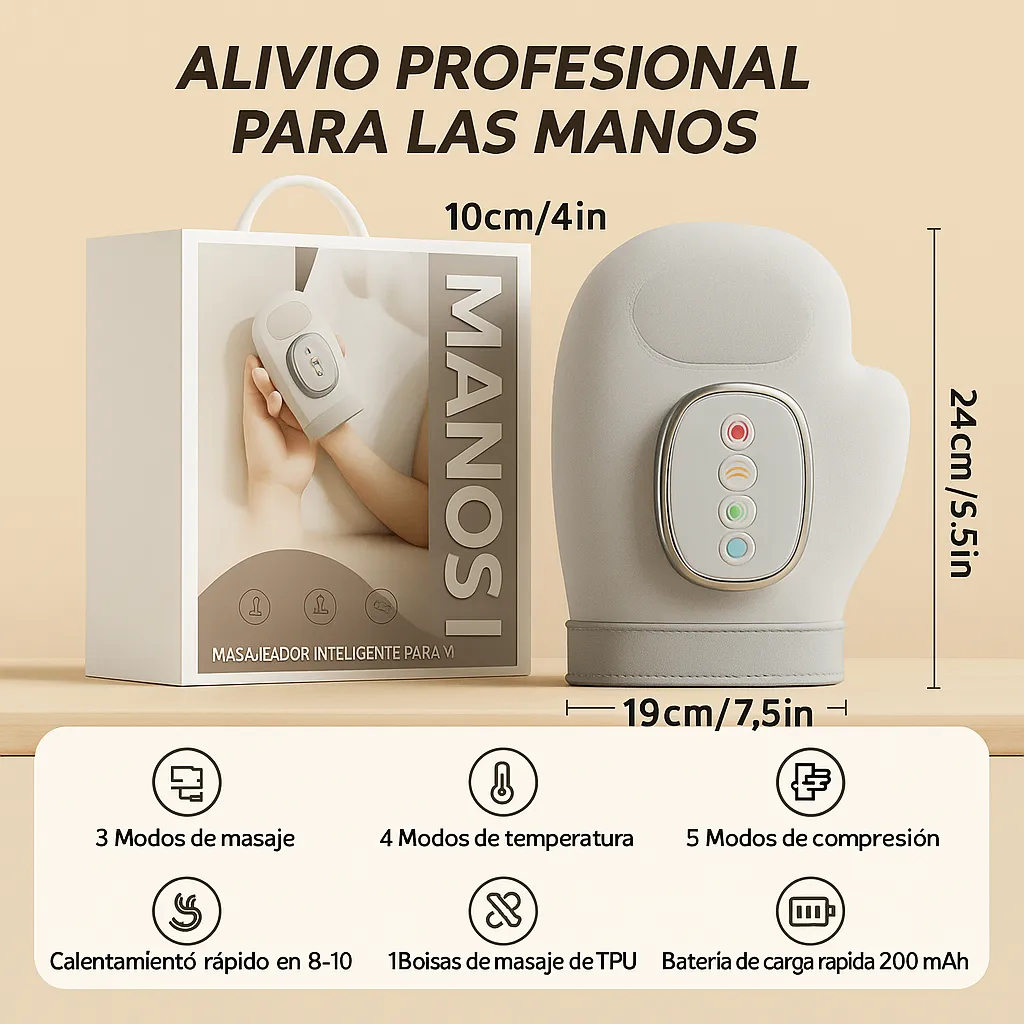 D_NQ_NP_2X_719336-MLA100952667012_122025-F Guante Terapéutico Alivura Con Calor Y Compresion Alivio - Imagen 2