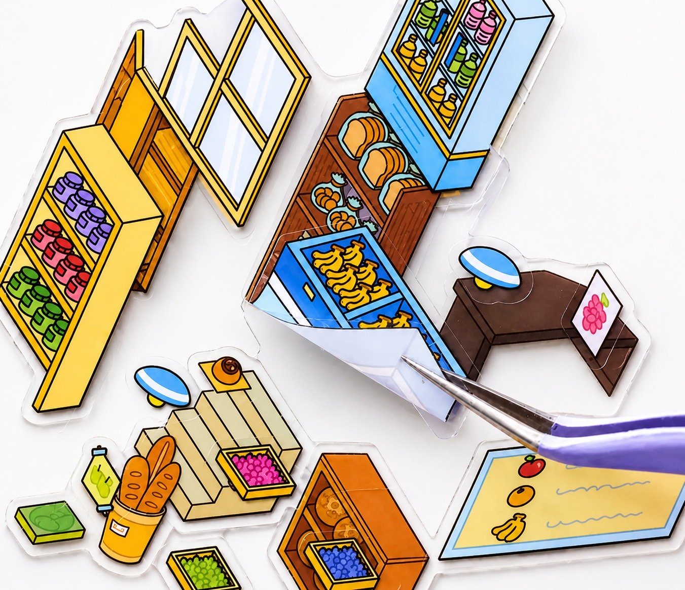 WhatsApp Image 2026-05-04 at 10.58.44 Libro De Escenas Cuaderno De Pegatinas 3d Stickers - Imagen 2